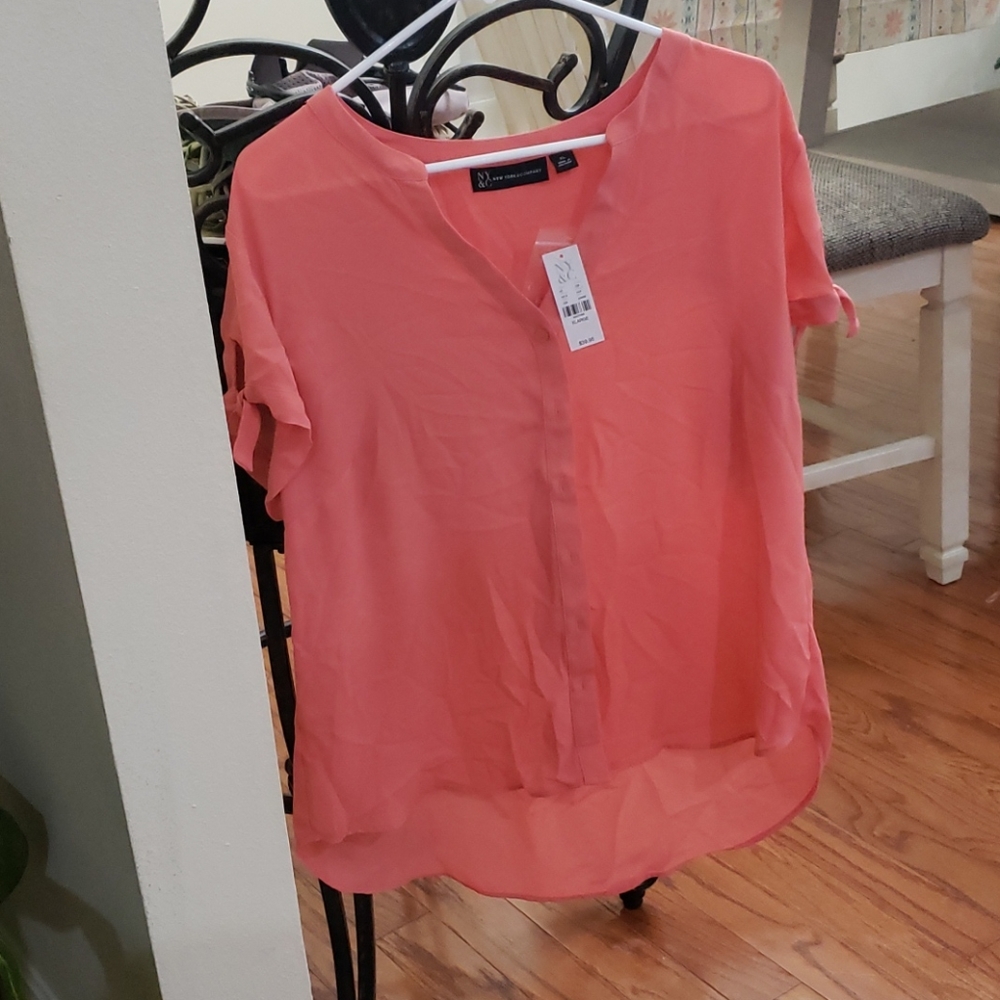 New york and company dressy blouse